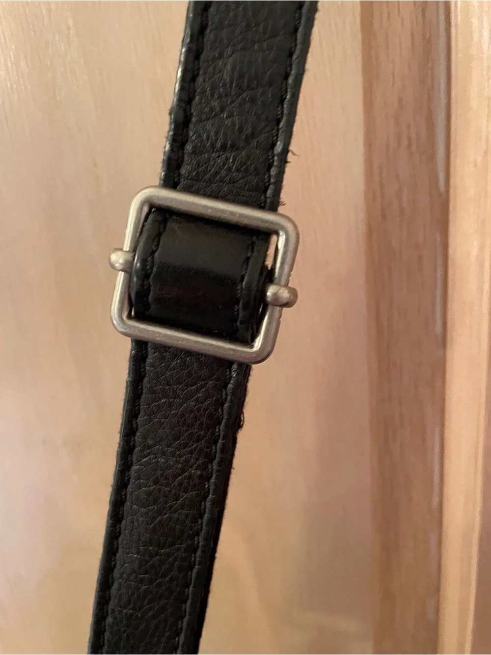 Fossil Black Pebble Leather Women’s Shoulder Bag with Crossbody Strap